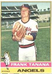 1976 Topps Baseball Cards      490     Frank Tanana